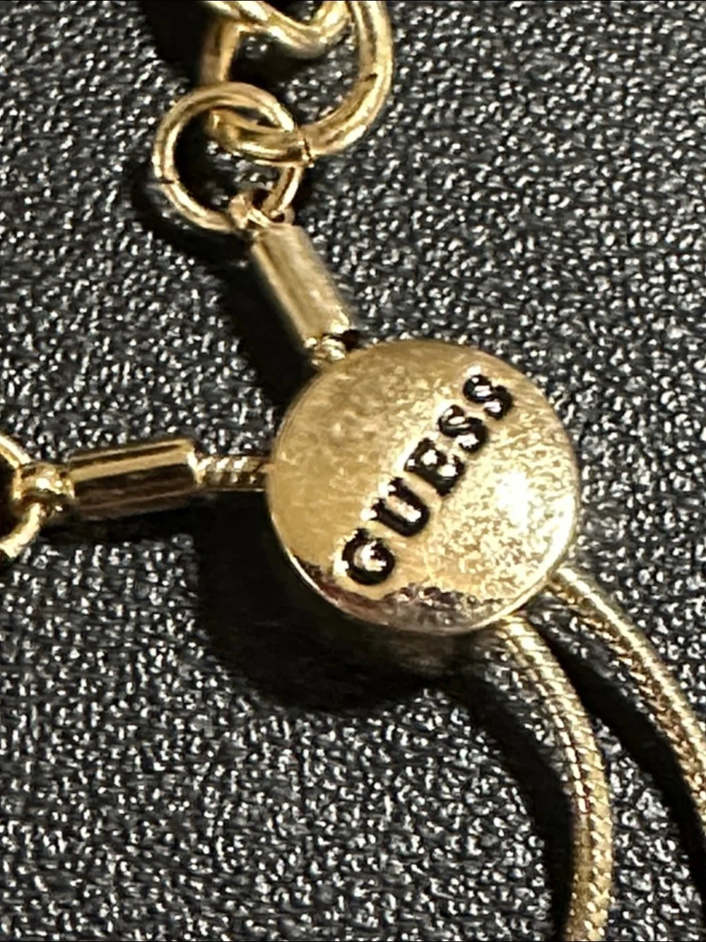 Guess Vintage Enamel & Crystals Celestial & Talisman Charm Bracelet